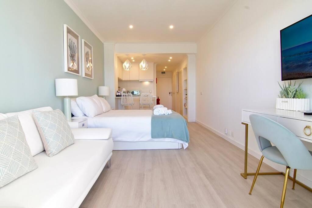Sea Lovers - Sea Front - Studio Apartment Monte Gordo Exteriör bild
