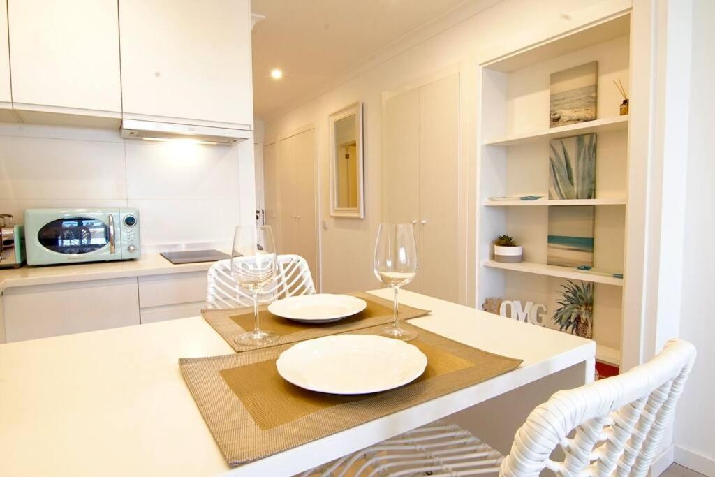 Sea Lovers - Sea Front - Studio Apartment Monte Gordo Exteriör bild