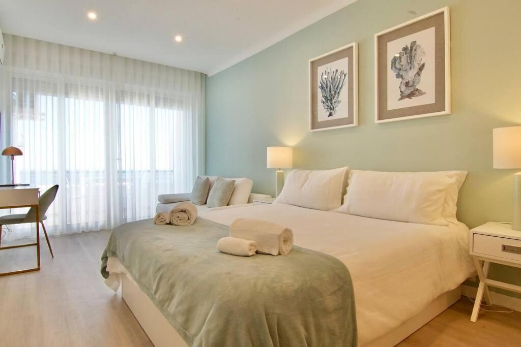 Sea Lovers - Sea Front - Studio Apartment Monte Gordo Exteriör bild