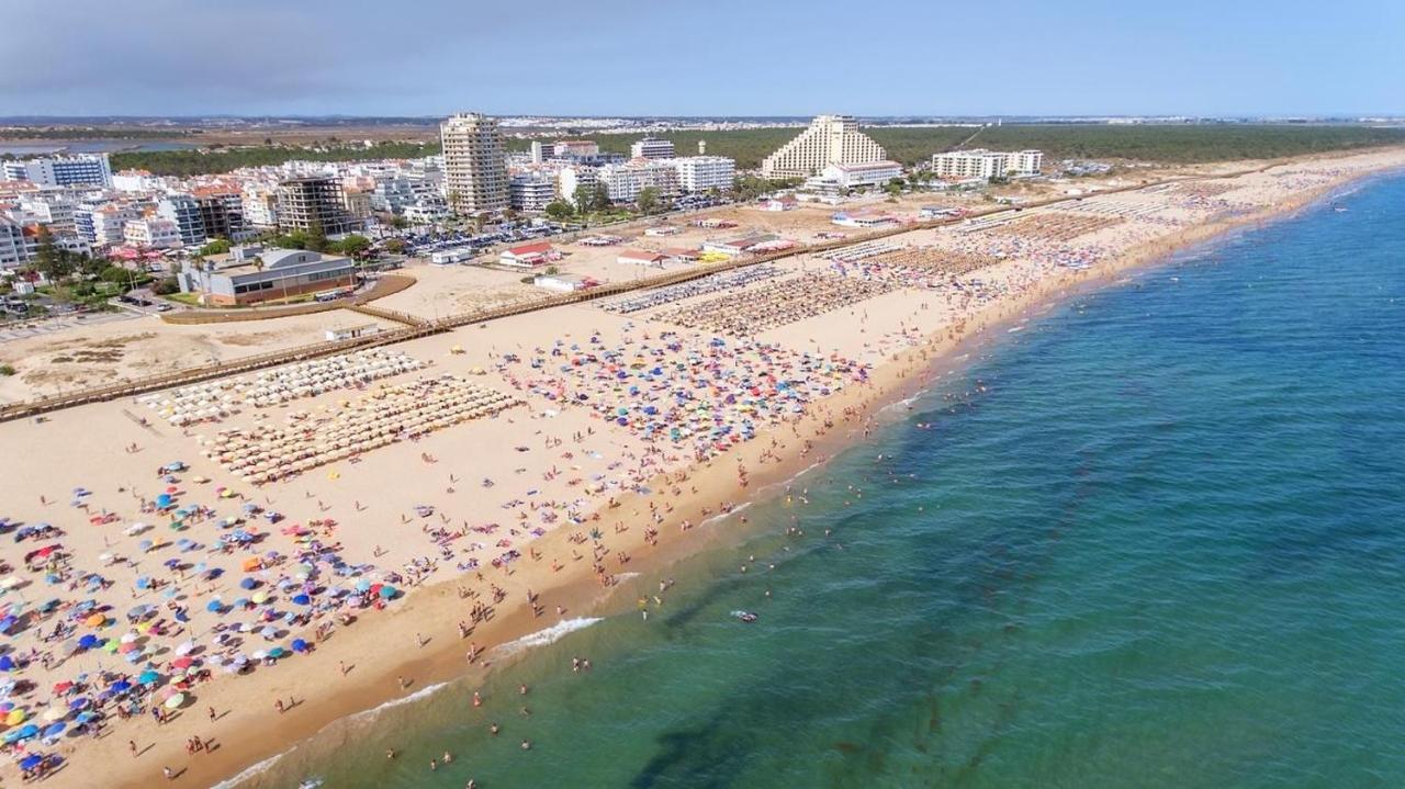 Sea Lovers - Sea Front - Studio Apartment Monte Gordo Exteriör bild