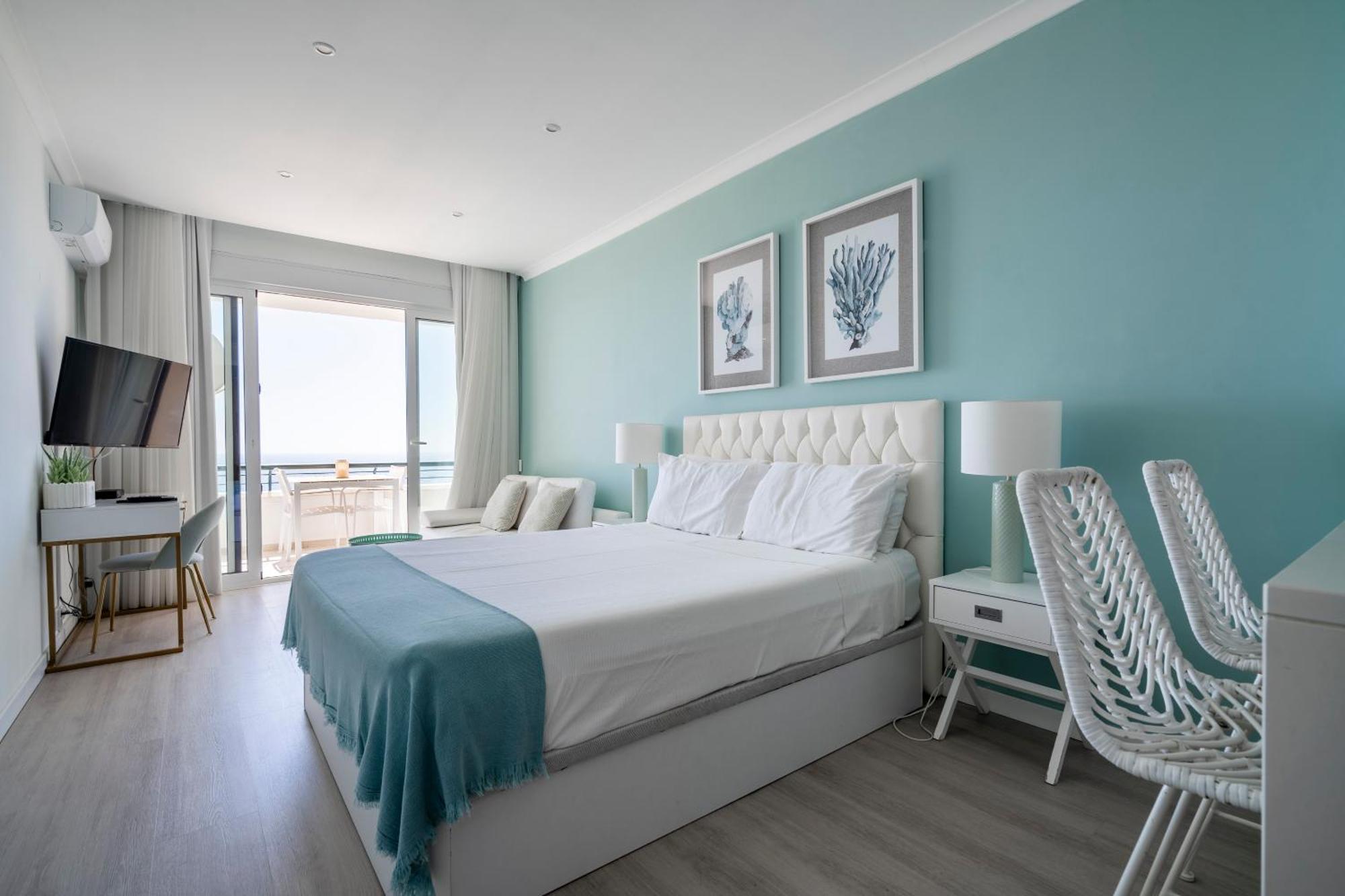 Sea Lovers - Sea Front - Studio Apartment Monte Gordo Exteriör bild