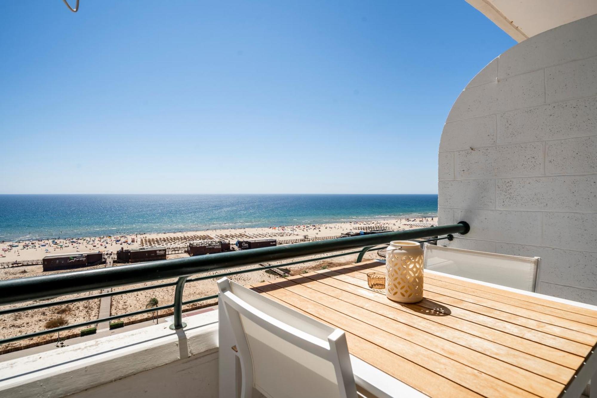 Sea Lovers - Sea Front - Studio Apartment Monte Gordo Exteriör bild